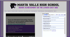Desktop Screenshot of martavalle.org